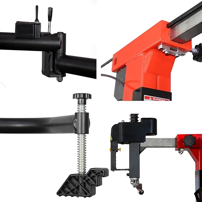 XK-806A-70D Tire Changer Combo Wheel Balancer Machine Rim Clamp 28 Inches 2.0 Horsepower