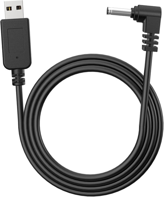 Radar Detector Cable, USB to DC3.5 Plug Cable,for Cobra Whistler Escort Valentine One Uniden Beltronics Radar Detector,Replacement Power Cable for Radar Detectors (DC3.5-9.84ft)