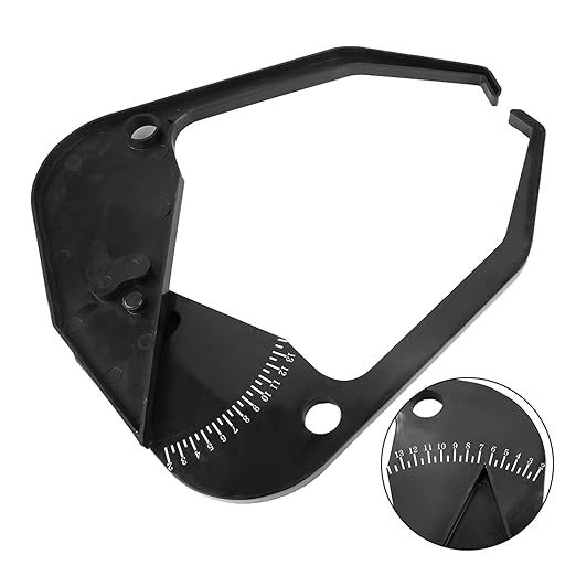 Watris Veiyi Car Tire Caliper, Wheel Caliper Tool, Wheel Width Caliper, Portable Wheel Rim Width Measuring Tool Tire Balancer Car Wheel Caliper Car Measuring Tool