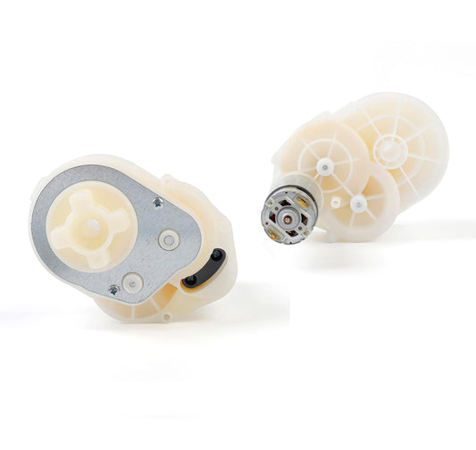 Pair of 12V Motor & Gearbox Assembly for Peg Perego Children Ride on Car, 12 Volt for Peg-Perego for Polaris RZR 900 / for Polaris Slingshot Gear Box