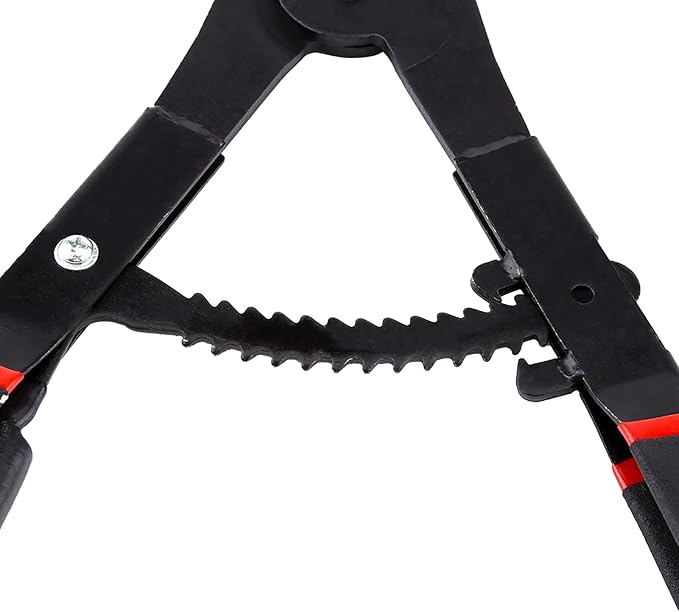 Heavy Duty Snap Ring Pliers, 16" Large Snap Ring Pliers Heavy Duty, 2 Piece Snap Ring Plier Set External and Internal Pliers With 12 Tips, 0° 15° 45° 90° Tips