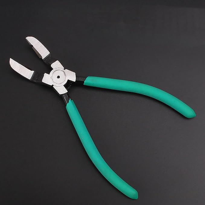 Multifunctional V-Type Automotive Clip Pliers - Heavy-Duty Carbon Steel Tool for Prying, Pulling & Gripping - Heat-Treated Blade, Universal Car Fastener Removal & Installation
