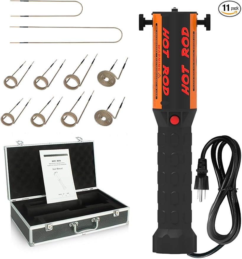 Solary Induction Heater Bolt Removal - 1000W 110V Heat Induction Tool for Rusty Screw Removing, Nut Buster Tool with 10 Coil