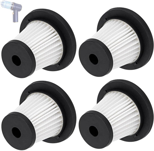 4 Pack LT-135 HEPA Filter Replacement: for JONYJ Handheld Car Vacuum Cleaner Compatible with Vizeusvac Car Vacuum Cleaner