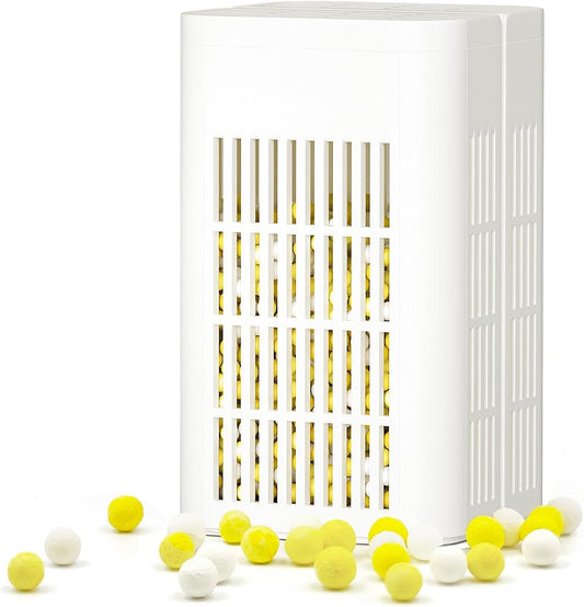 Unscented Household Odor Eliminator for Strong Odor, Deodorizer for Small Spaces Such as Cars, Shoe Cabinets, Closets, Fridge - Deodorizer More Effective than Activated Charcoals Air Purifying Bag