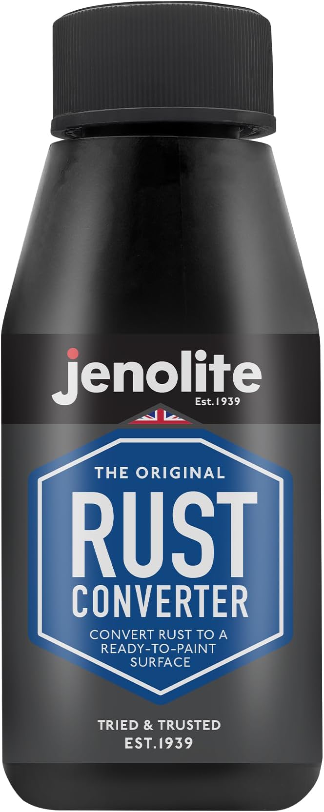 JENOLITE Rust Converter for Metal | 150ml (5 fl oz) | Rust Converter & Inhibitor | Rust Remedy, Rust Reformer for Metal | Convert Rust to A Ready to Paint Surface