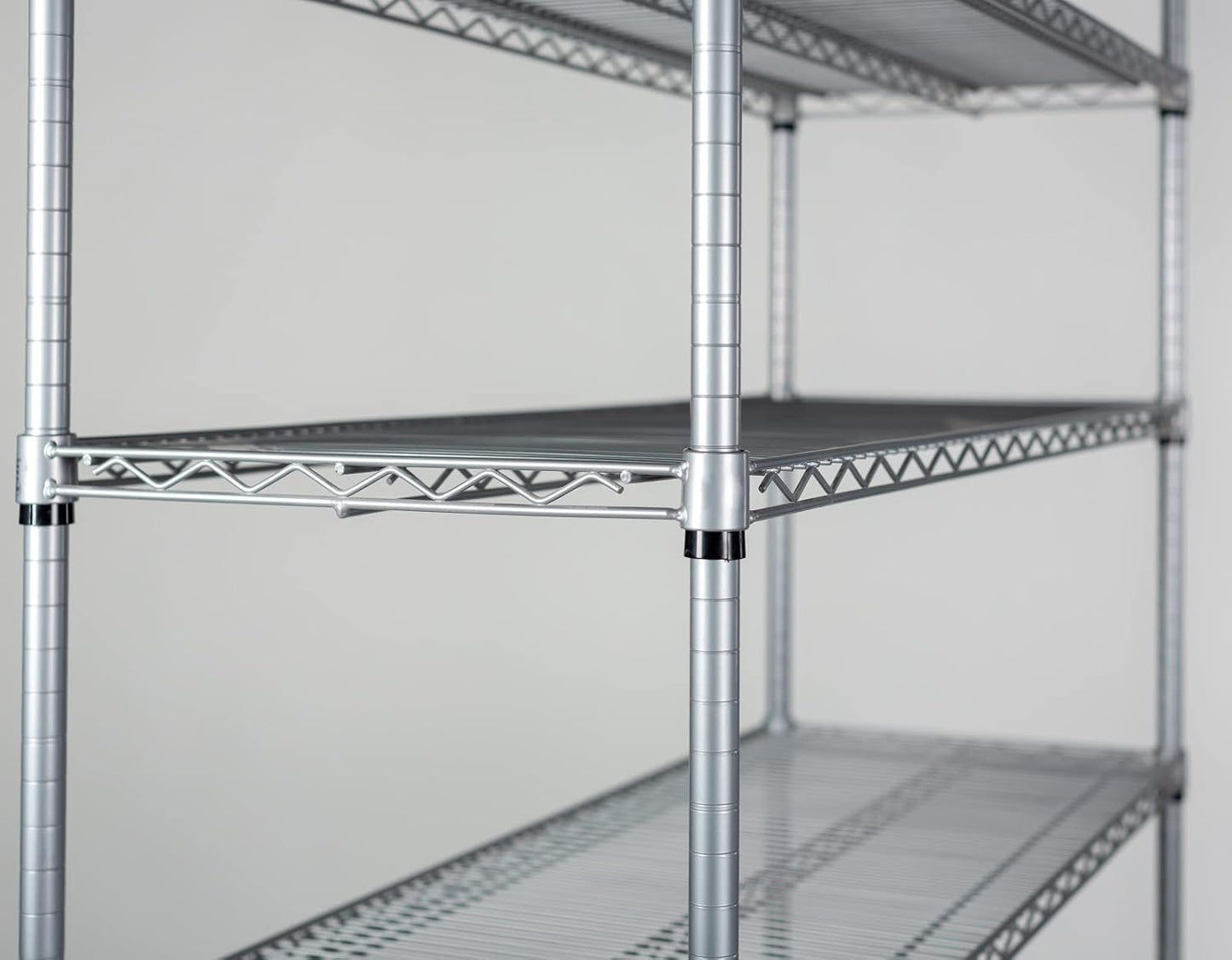 Omega 18" Deep x 72" Wide x 80" High 3 Tier Gray Starter Shelving Unit