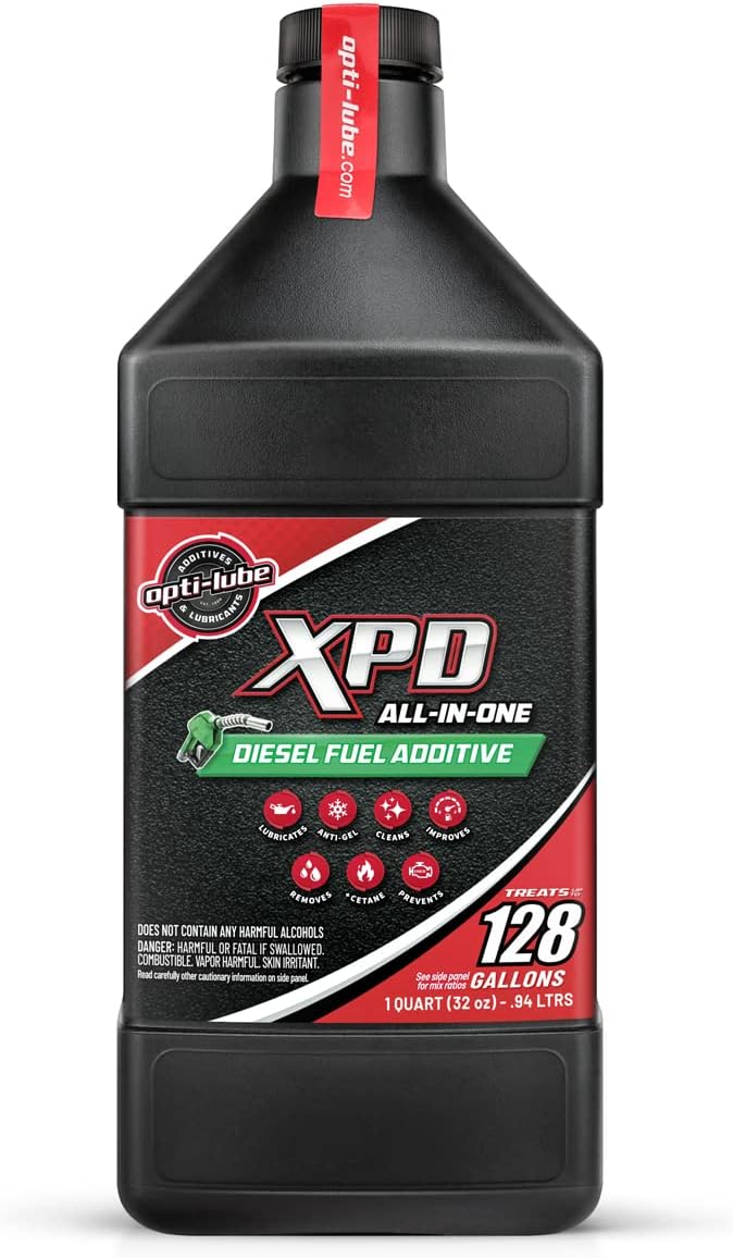 Opti-Lube XPD All-Season Diesel Fuel Additive - Quarts (2 Quarts (Treats 256 Gallons))