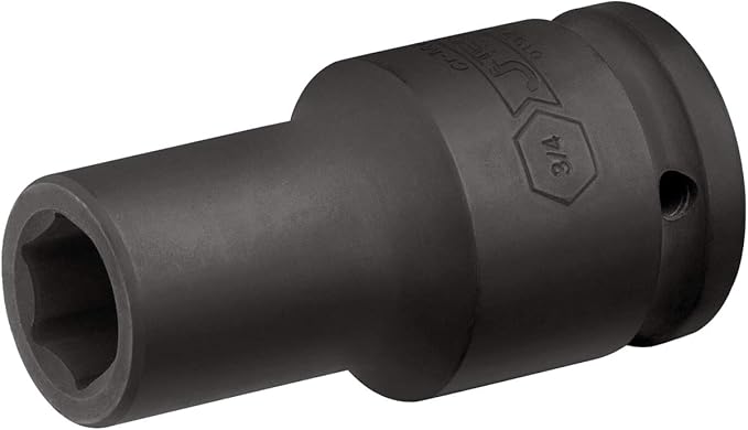 Jetech 3/4 Inch Drive 3/4 Inch Deep Impact Socket, Made with Heat-Treated Chrome Molybdenum Alloy Steel, 6-Point Design, SAE