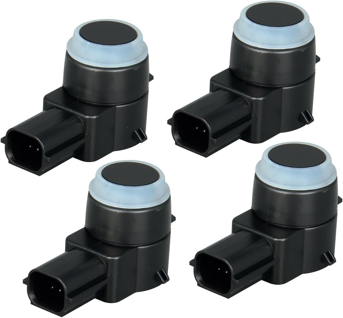 1EW63TZZAA 4Pcs Reverse Backup Parking Assist Sensor Compatible with Dodge Journey Charger Grand Caravan, Ram 1500 2500 3500, Jeep Grand Cherokee, Chrysler 300 Replace OE 1EW63AXRAA