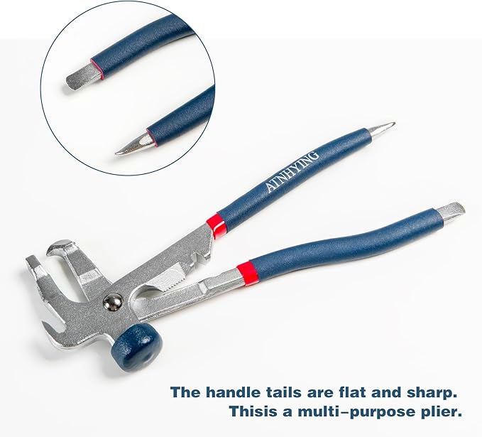 Wheel Weight Pliers, Wheel Balancing Weight Hammer, Wheel Weight Removal Tool for Repair Remover Tire