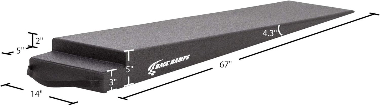 Race Ramps RR-TR-5 5" Trailer Ramp,Black