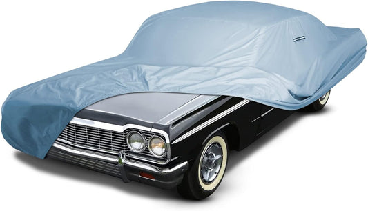 iCarCover Custom Car Cover for Chevy Impala 2-Door, 4-Door, Waterproof All Weather Rain Snow UV Sun Protector Full Exterior Indoor Outdoor Car Cover (Year Fits 1958-1971)