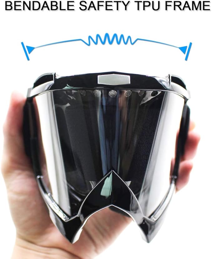 SPOSUNE Dirt Bike ATV Goggles UV400 Motorcycle Goggles for Men Women Youth Motocross Riding Goggles Windproof Dustproof