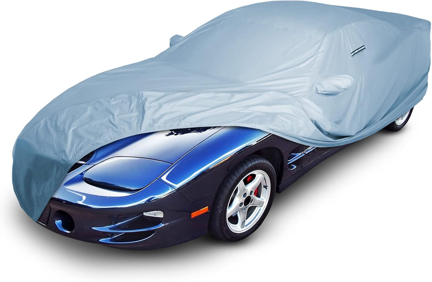 iCarCover Custom Car Cover for 1998-2002 Pontiac Trans AM, Waterproof All-Weather Rain Snow UV Sun Protector Full Exterior Weatherproof Indoor Outdoor Car Cover with Strap