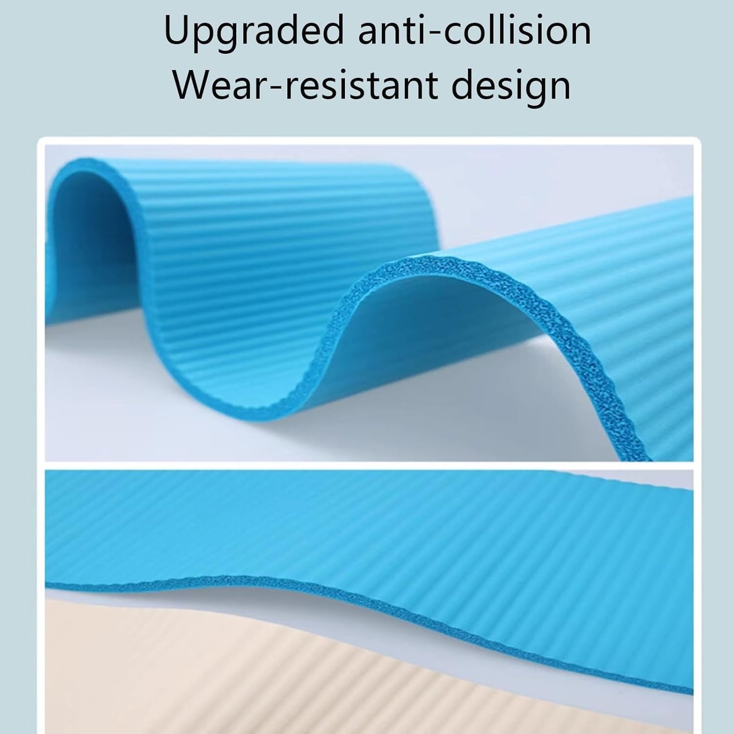 Garage Car Door Protector Wall Bumper Guard Extra Thick Self-Adhesive Furniture Warehouse Foam Column Protector for Parking Garages Cuttable, Yellow (Yellow, 2x10ft)