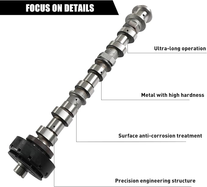 4pcs Intake & Exhaust Camshaft Set, for Dodge Grand Caravan for Journey/Charger/Challenger (2011-2014). 05184377AF, 5184377AG, 05184378AF, 5184378AG, 05184379AF, 5184379AG, 05184380AF, 5184380AG