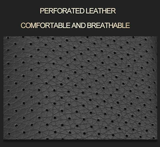 EKR Rav4 Seat Covers Custom Fit for Toyota Rav4 2016 2017 2018(Hybrid) LE,SE,XLE,Limited, Leather Truck Seat Cover Full Set for SUV,Faux Leather(Black/Gray)