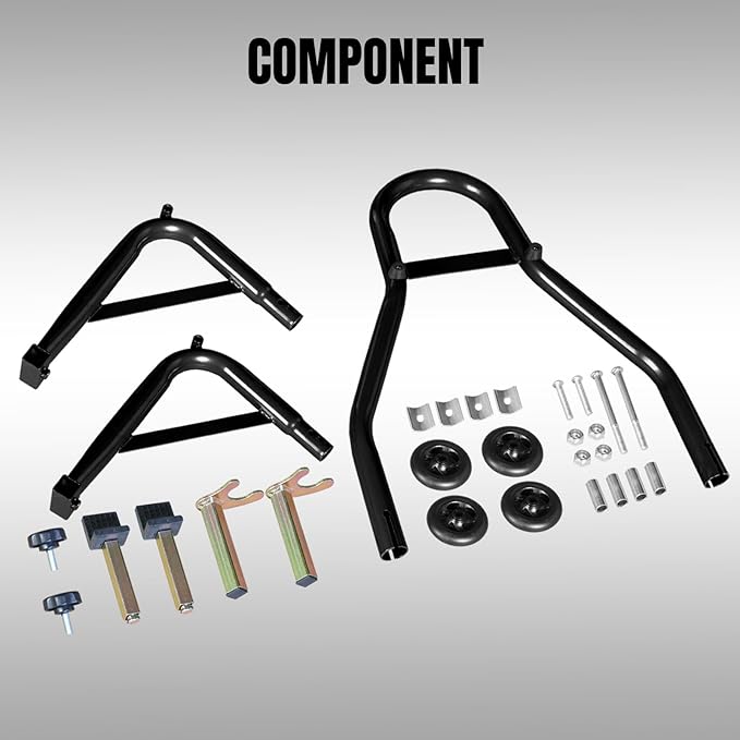 Motorcycle Stand Rear Combo Wheel Lift Stand, 500Lbs Capacity,Swingarm Spool Paddock Stand for Sport Bike,Fit for Yamaha, for Honda, Suitable for Kawasaki Black