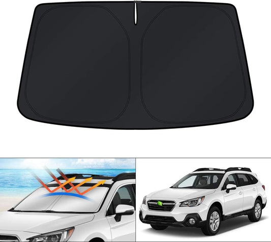 KUST Windshield Sun Shade for 2015 2016 2017 2018 2019 Subaru Outback Wagon Sunshade Window Sun Visor Protector Foldable Blocks UV Rays Keep Your Car Cooler