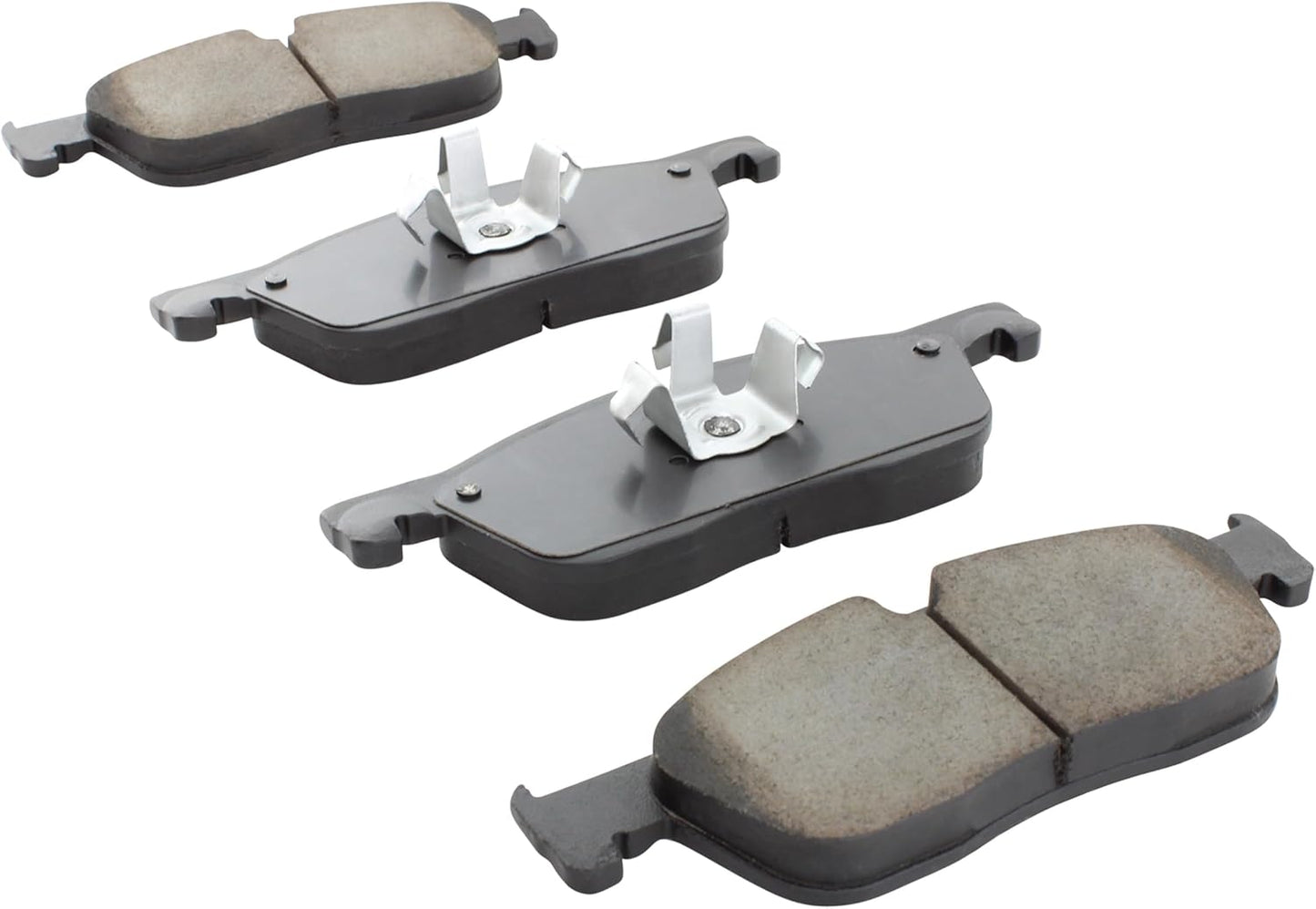 Premium Ceramic Front Brake Pads (1001-1838C) Compatible with Jaguar E-Pace 2019-2018, F-Pace 2019-2018, Land Rover Discovery Sport 2020-2015, Range Rover Evoque 2020-2016