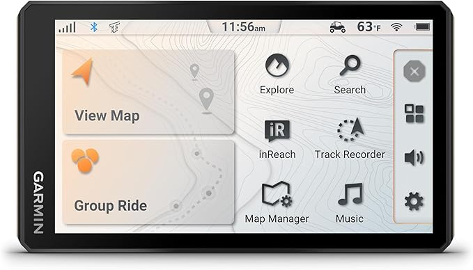 Garmin Tread® 2, Powersport Navigator, 6" Glove-Friendly Display, Built for Extreme Weather, Preloaded Mapping, Snowmobile Trails for U.S. and Canada