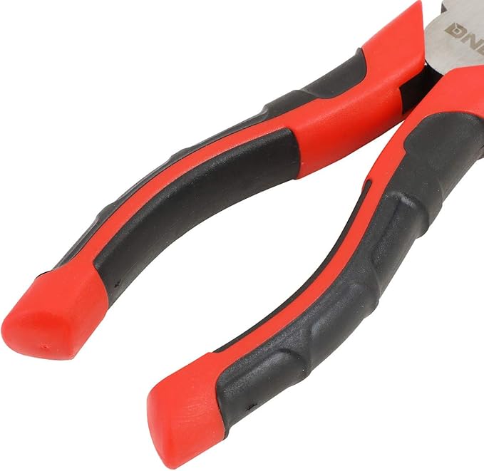 DNA Motoring TOOLS-00058 2 Piece Pliers Set – 6-1/2 inch Hand Tools w/Durable Jaws, Milled Teeth, Hot-Riveted Joint