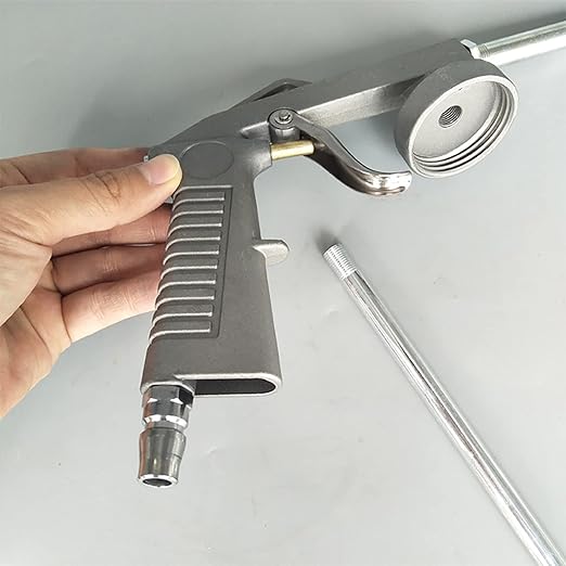 Air Undercoat Gun, Handheld Pneumatic Steel Chassis Armor Undercoating Spray Tool Pneumatic Automotive Application Sprayer for Automobile, Industry, Construction