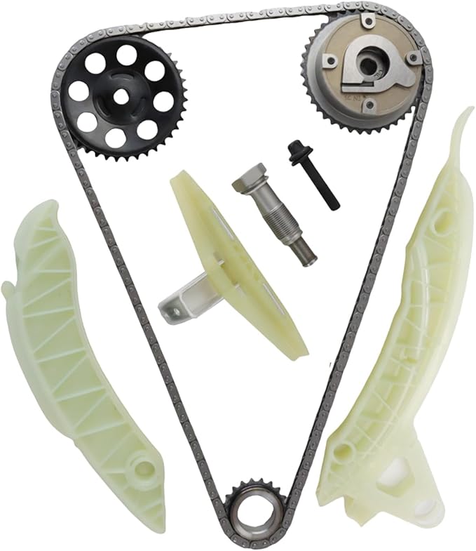 11317607551 Engine Timing Chain Kit with Intake Camshaft Phaser VVT Gear & Bolts Fit for MINI COOPER S R56 R57 R55 R58 N14B16 1.6L Turbo Replaces #11217588996 11367547955 11317565421