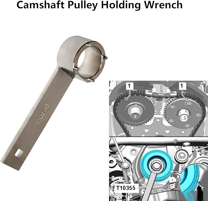 EA888 1.8 2.0 TSi TFSi Engine Camshaft Crankshaft Timing Tool with Camshaft Sliding Pieces Spacer Tool Compatible with VW Audi 2.0T T40191 T10352 T10368 T10354 T10060A T40011 T40098 T40267 T40271