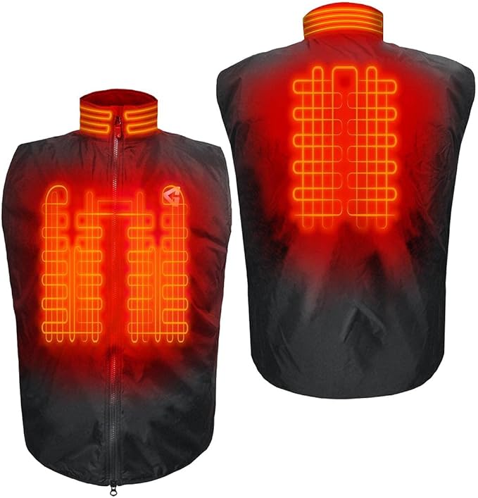 Gerbing Unisex 12V Heated Vest Liner, Wind-resistant, Motorcycle, Powersports