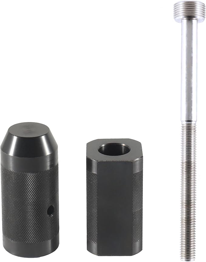 9U-6891 Injector Sleeve Cup Remover&Installer Tool Set 6pcs Compatible with CAT Caterpillar 3406E C10 C12 C15 C16 C-18 Engine Heavy Duty Steel