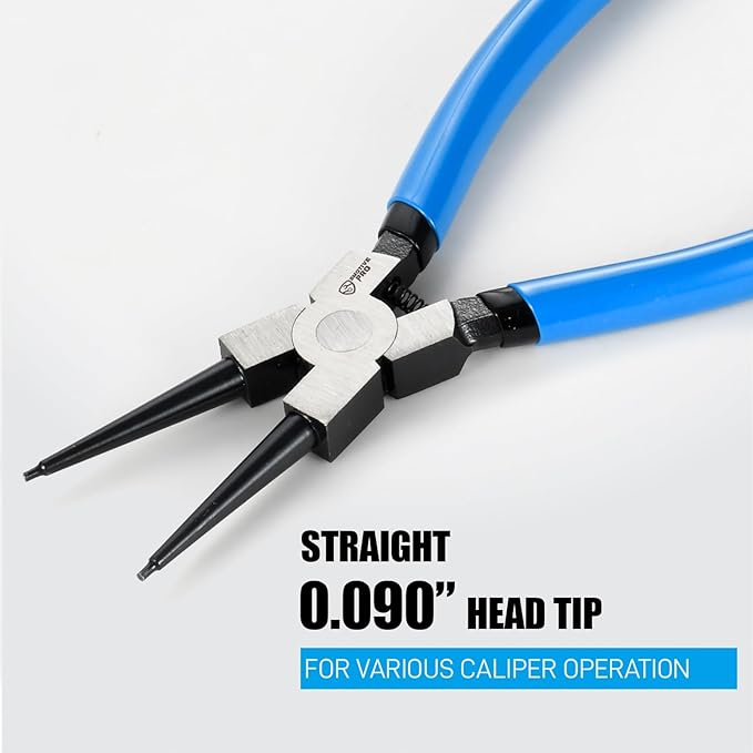 9" Internal Snap Ring Pliers – Professional Circlip Tool for Automotive Transmission & Engine Repair, Durable CR-V Steel Construction