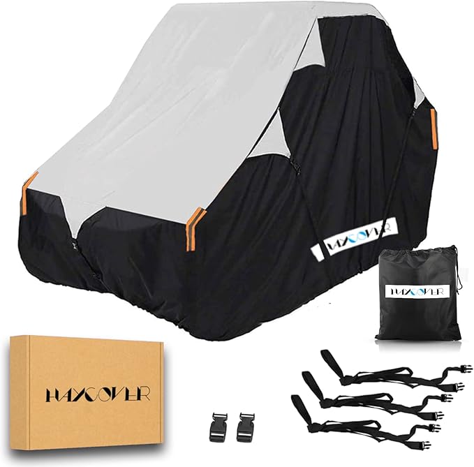 UTV X3 Cover,Waterproof Heavy Duty Oxford Cloth Protection Covers UTV Accessories for Can-Am Maverick X3 XMR XRC MR R/X DS RS RC Turbo R Polaris RZR PRO XP S Turbo S All Weather Cover 2-3 Seater-Plus