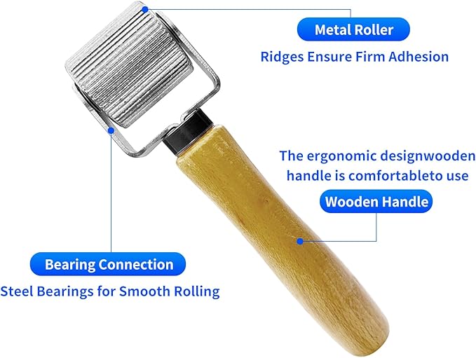 7Pcs Sound Roller, Sound Deadening Roller Metal Insulation Tool, Rubber Seam Roller, Sound Deadener Roller Set, Bearings Equipped Car Sound Deadener Application Wheel Roller (6mm 20mm 40mm 50mm)