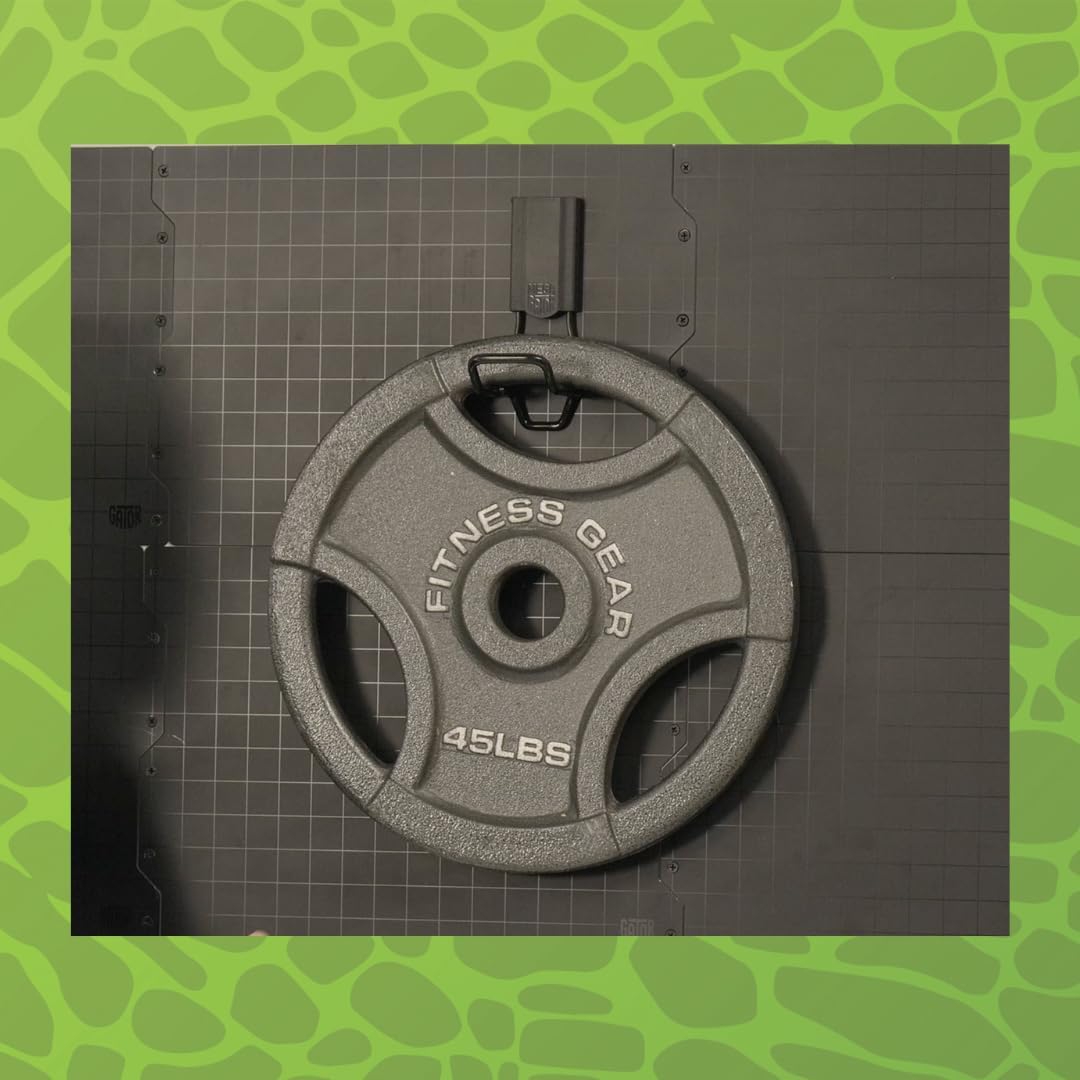 GATOR MAGNETICS MEGA 3" and 4.5" Open Hook 4 Pack - Magnetic Heavy Duty Garage Hooks with 45 lb Hold for Steel Surfaces - Garage Organization for Tools, Ladders, Weed Eaters, and More