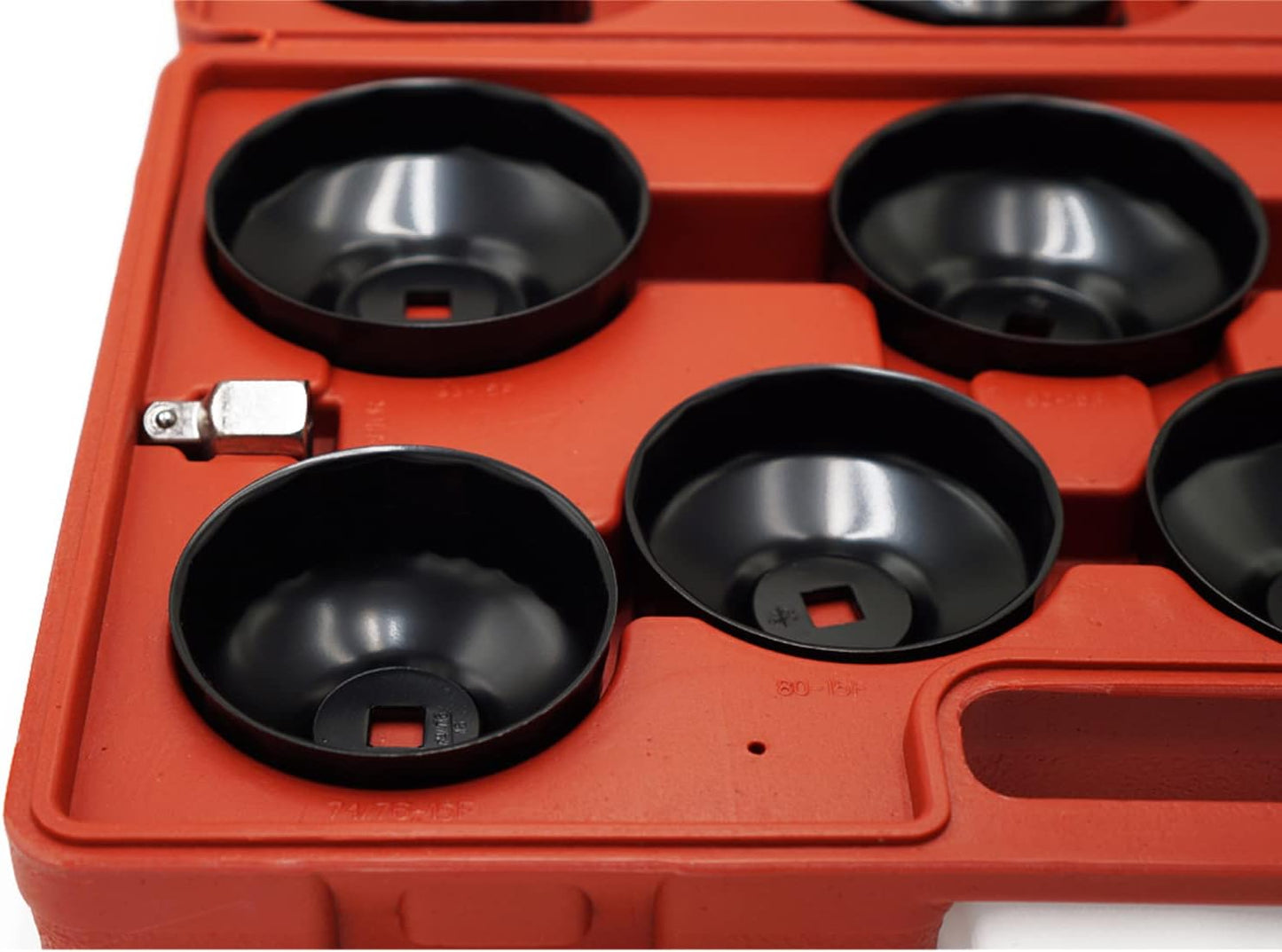 Oil Filter Socket Set 14pcs 3/8" Cap Wrenches Tool Kit