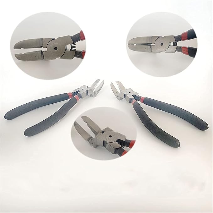 Diagonal Pliers Side Cutting Plier Car Panel Puller Clip Pry Plastic Rivets Fastener Removal Wire Flush Cutters Auto Push Retainer