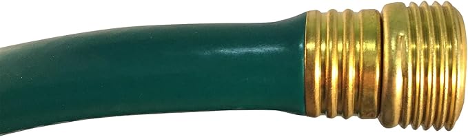 Flexon 1/2-Inch by 50-Foot Reinforced Garden Hose FR1250,Green (Pack of 5)