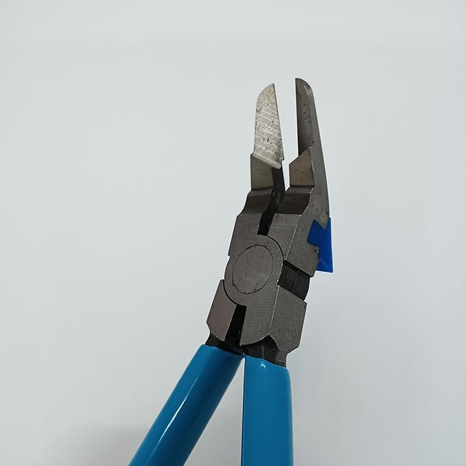 Panel Clip Pliers, Multipurpose Diagonal Cutting Pliers with Stainless Steel Blades and Rubber Handles, Fastener Removal Tool for Car Door Panel Clips and Plastic Rivets