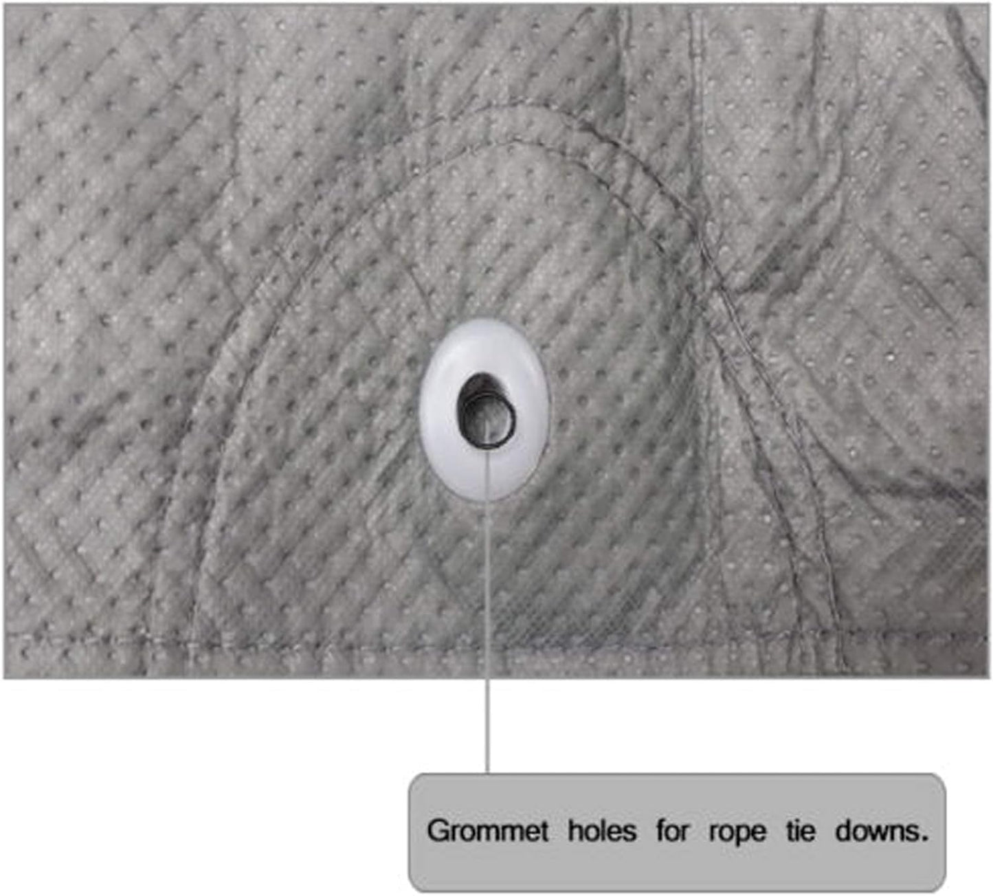 5 Layer Car Cover for Cadillac Brougham 1988-1992 Sedan 4-Door Semi Custom Fit Full Coverage Heavy Duty All Weather Protection Breathable Dust Wind Shield