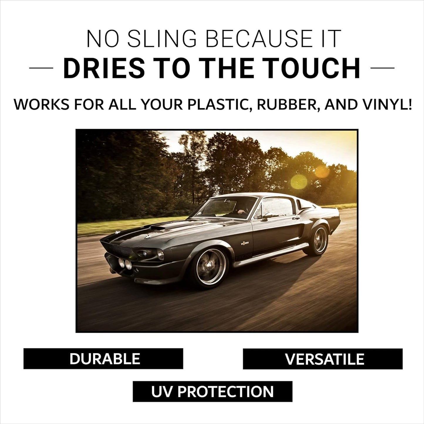 CAR GUYS Tire Shine 1 Gallon Refill | The Perfect Shine | Durable and User Friendly Tire Dressing | Long Lasting UV Protection | 1 Gallon (Sprayer Not Included)