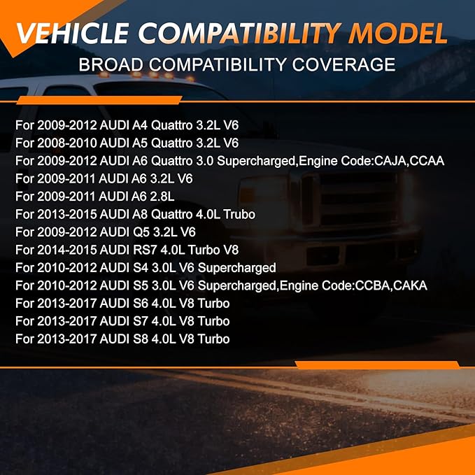 HJ01015A Engine Timing Chain Kit Compatible with AUDI Q5 A6 3.2L 3.0L V6 A8 S6 S7 S8 4.0 V8 CCAA CALA Engine Timing Set Replace # HJ01015A