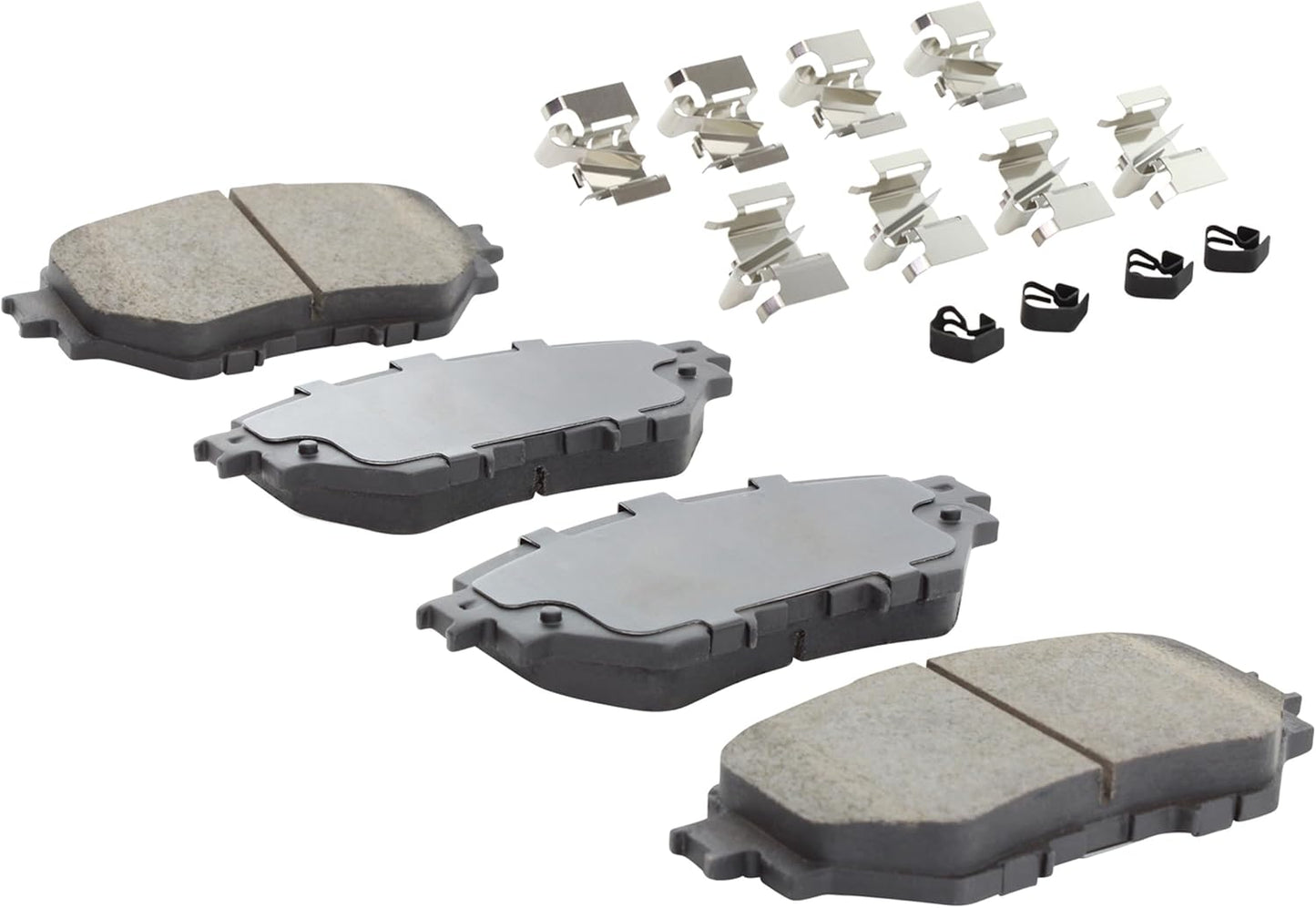 Premium Ceramic Front Brake Pads (1001-1759C) Compatible with Mazda 3 2014-2018