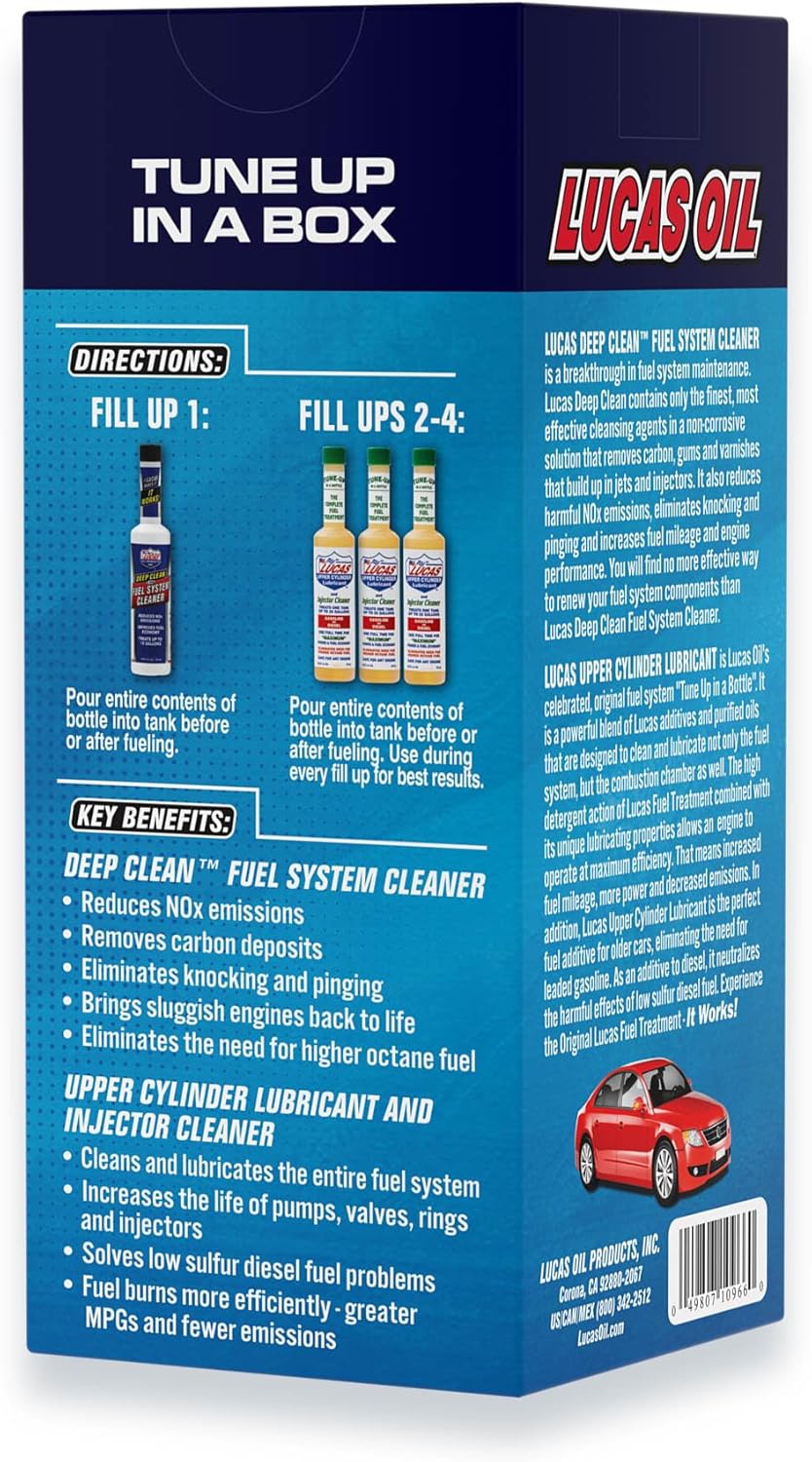 Lucas Oil 10966 Complete Fuel System Renewal Kit