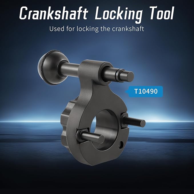 Camshaft Timing Belt Tool Kit, Compatible with VW Audi Tiguan SEAT Skoda 1.4 1.6 2.0 TDI Diesel Engine, Replace OEM T10264 T10265 T10060A 3359 T10051 T10490