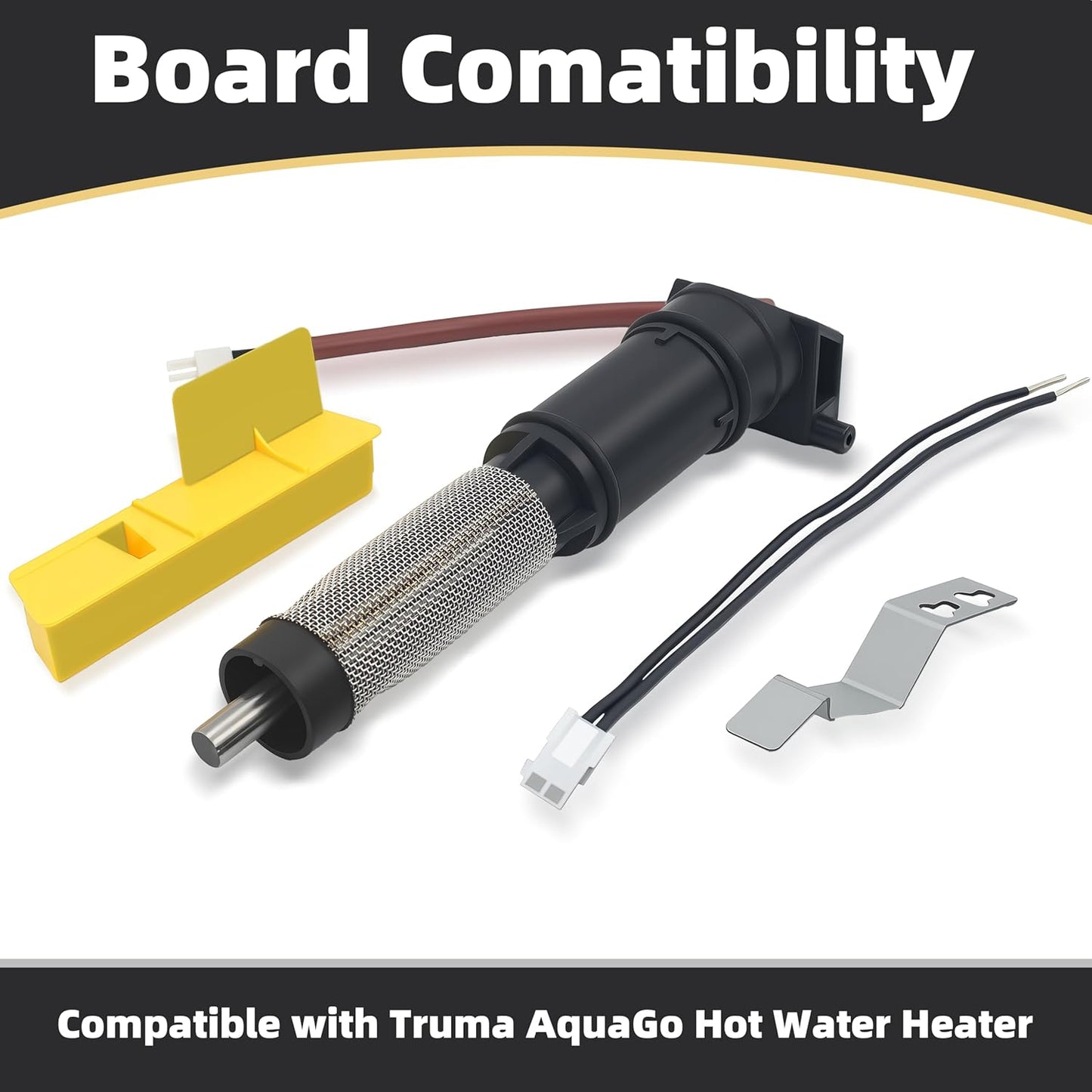 Electric Antifreeze Kit Compatible with Truma AquaGo, Replacement Electric Antifreeze Kit for Truma AquaGo Water Heater Frost-Free Protection Down to -20°C/-4°F | 12V DC Operation