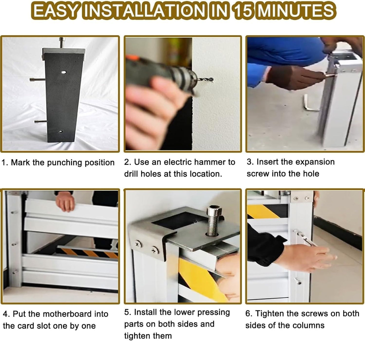 Reusable Heavy Duty Aluminum Flood Barriers for Home Exterior, Flood Protection Barriers Water Barrier Door Quick Detachable Garage Doors Detachable Mobile Rain Water Baffle ( H 39.4 inch L 18.5FT)