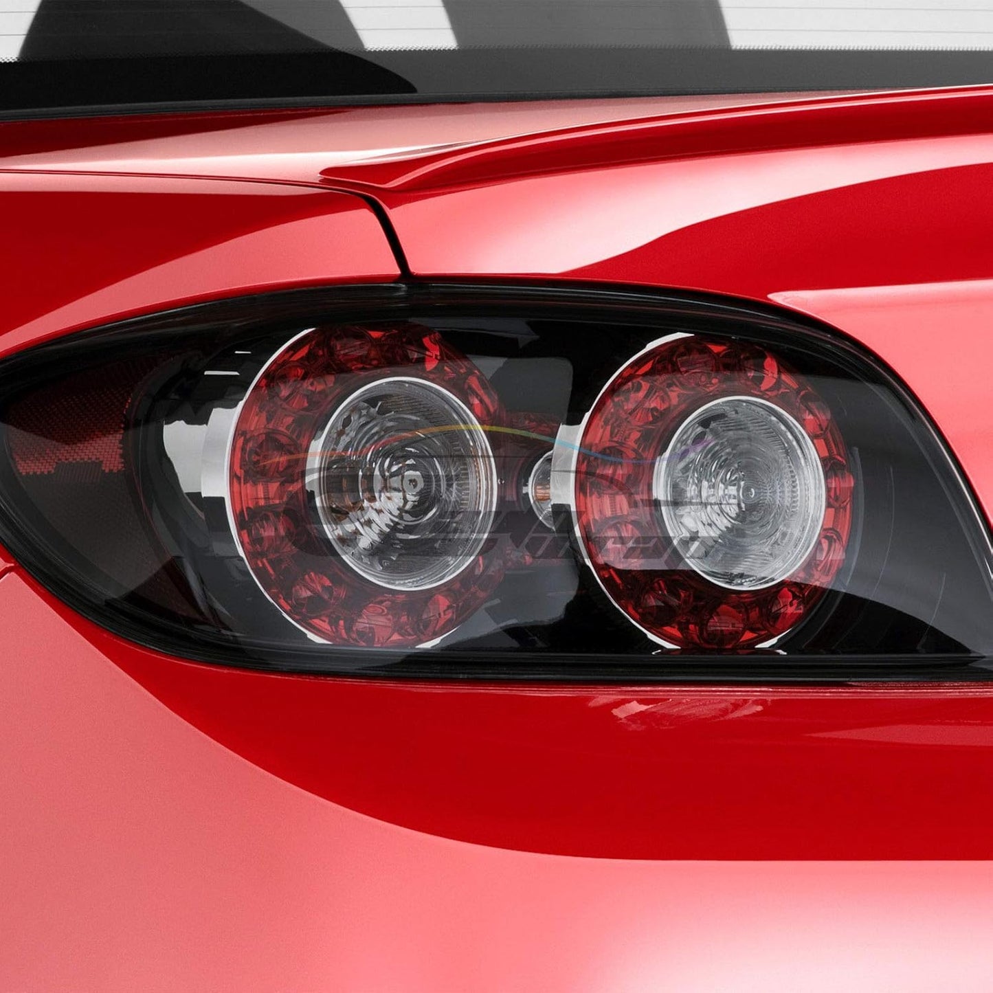 EZAUTO WRAP Free Tool Kit 12"x60" (1FT x 5FT) Glossy Light Black Smoke Headlight Taillight Fog Light Side Marker Vinyl Tint Film Self Adhesive