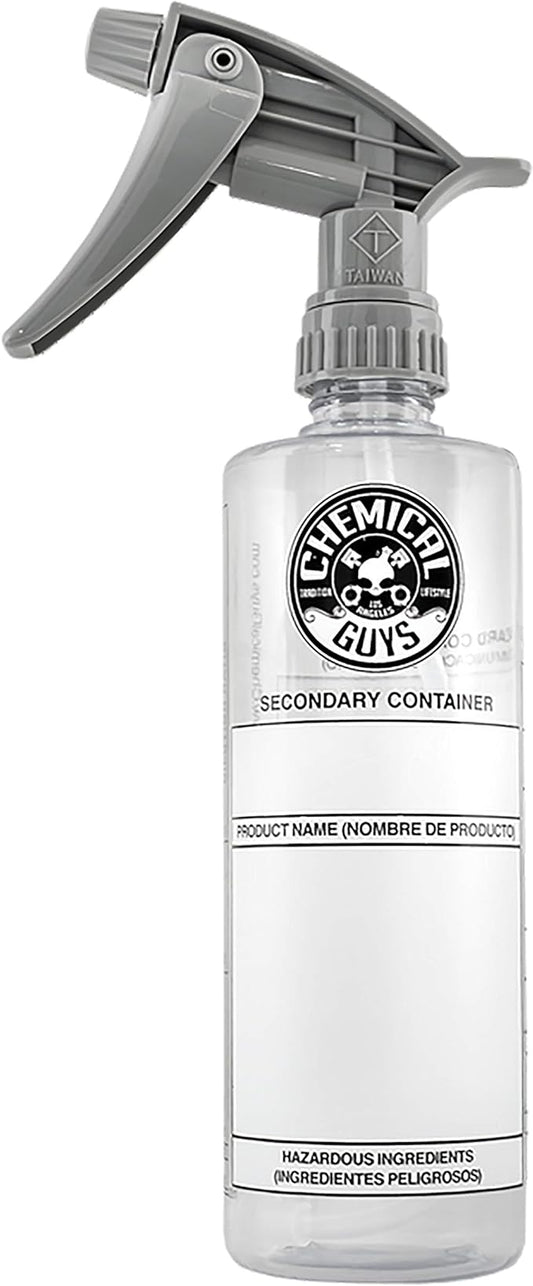 Chemical Guys ACC_121.32HD Chemical Resistant Heavy Duty Bottle and Sprayer, 32 oz